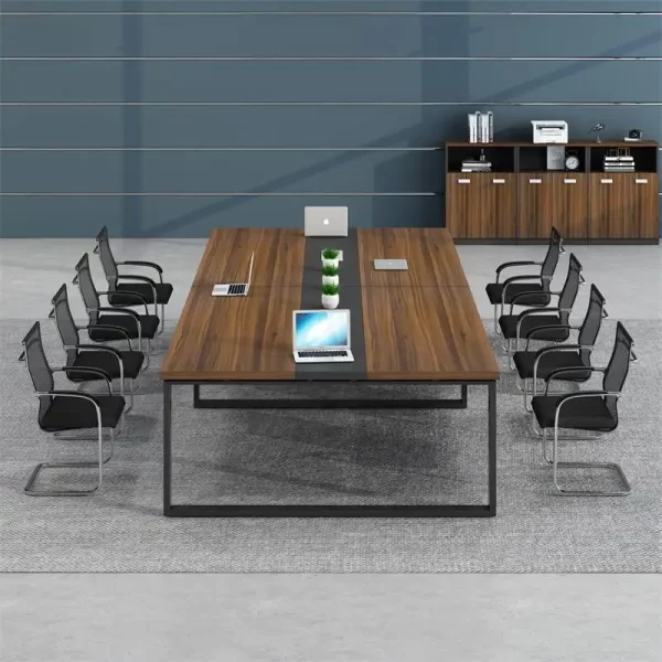 Stylize your office furniture in Kenya with an elegant conference table. The comfortable and wide conference table for office features: