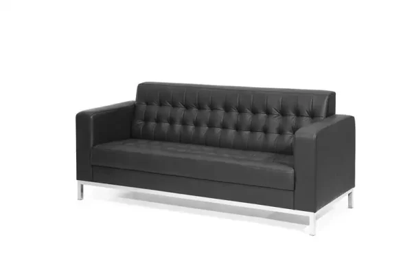 5-seater office leather sofa