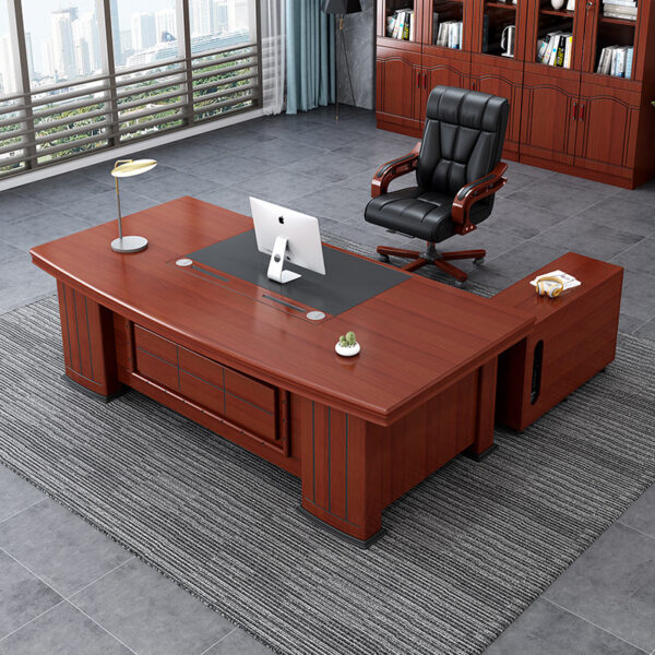 executive high back seat, mesh office seat, 4-drawer filing cabinet, 50kgs safe, 1.4m reception office desk, cashier office seat, 1.2m executive desk