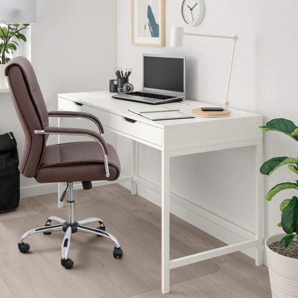 1.2m executive desk, reclining office seat, 4-link padded bench, 1-way workstation, executive visitor seat, 1.8m executive desk, diretors office seat, 4-door filing cabinet