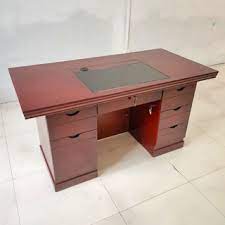 Secretarial seat, mesh visitor seat, reclining office seat, 4-drawer filing cabinet, 1-way workstation, 3-link padded bench