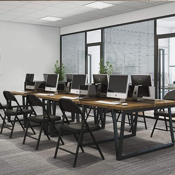 Portable Foldable stackable chair, 1.2m executive desk, foldable study chair, directors reclining seat, executive cupboard, executive office visitor seat, 6-seater boardroom table