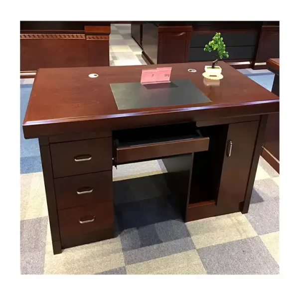 1.4m modern executive desk, executive office chair, 5-seater office sofa, mahogany coffee stool, ergonomic office chair, fabric reclining office seat, 4-way modular workstation, 3-door wooden cabinet, 1.0m office desk