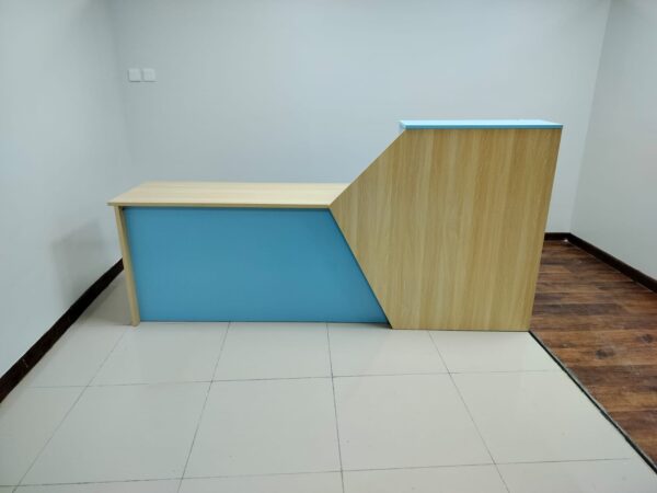 1.8m modern reception desk - Furniture Choice Kenya