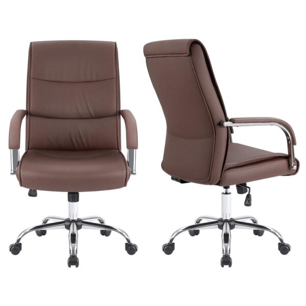 Executive leather office seat, chrome office visitor seat, full glass metallic filing cabinet, 3-link heavyduty waiting bench, mesh high back office chair, mahogany coat hanger, 5-seater modern office sofa, mahogany office coffee table, 4-link padded waiting bench, Executive leather office seat