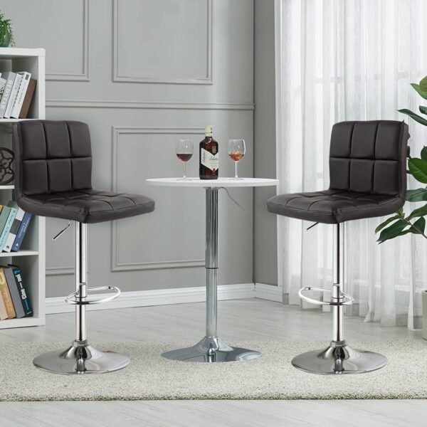 Modern leather swivel barstools, Directors recliner executive seat, 1.4m standard executive office desk, Medium back office chair, Brown executive office seat, 3.5m rectangular boardroom table