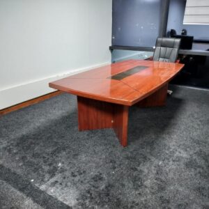 2.4m modern boardroom table, swivel barstool, 1.2m executive office desk, stackable catalina office chair, 1.2m office desk, 1.2m round table, 1.4m reception office desk