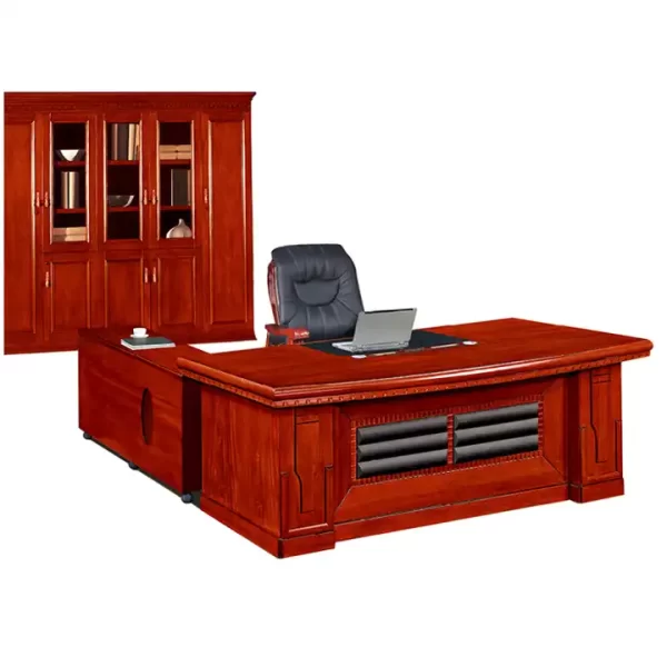 1.4m executive managers table, Comfortable ergonomic office chair, Height adjustable electric standing desk, Reclining high back office chair, Ergonomic high back office chair, 4-drawer lockable filing cabinet