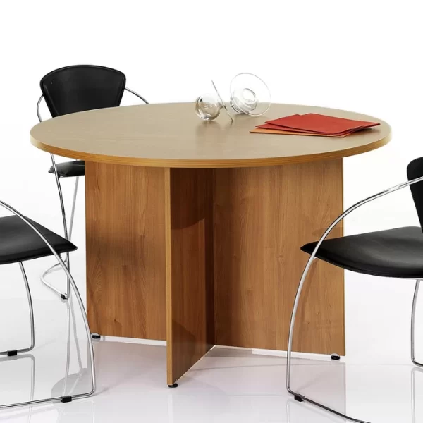 1.4m round conference table, Directors reclining executive chair, High back executive visitor seat, 1.2m black electric standing table, 1.2m boardroom meeting table, 1400mm foldable wooden table, Clear swivel task chair, Black stackable office visitor seat